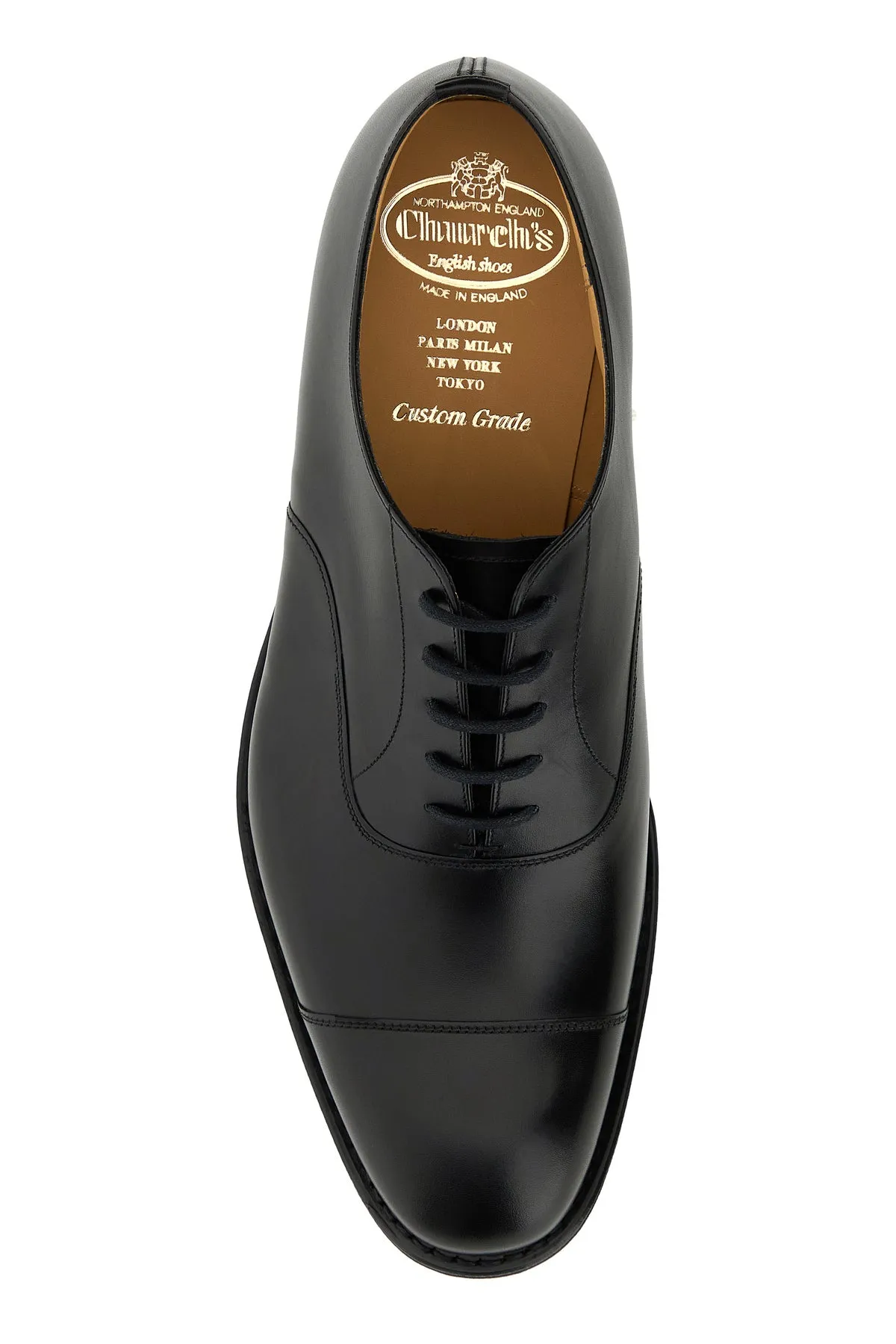 Black leather Consul R 2.0 lace-up shoes