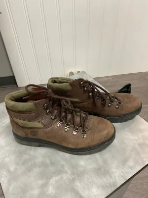 Boots Hiking By Timberland In Brown, Size: 8.5