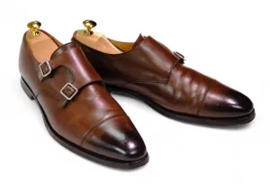 Crockett & Jones – Brown Calf Double Monk Strap UK 9,5/EU 43,5