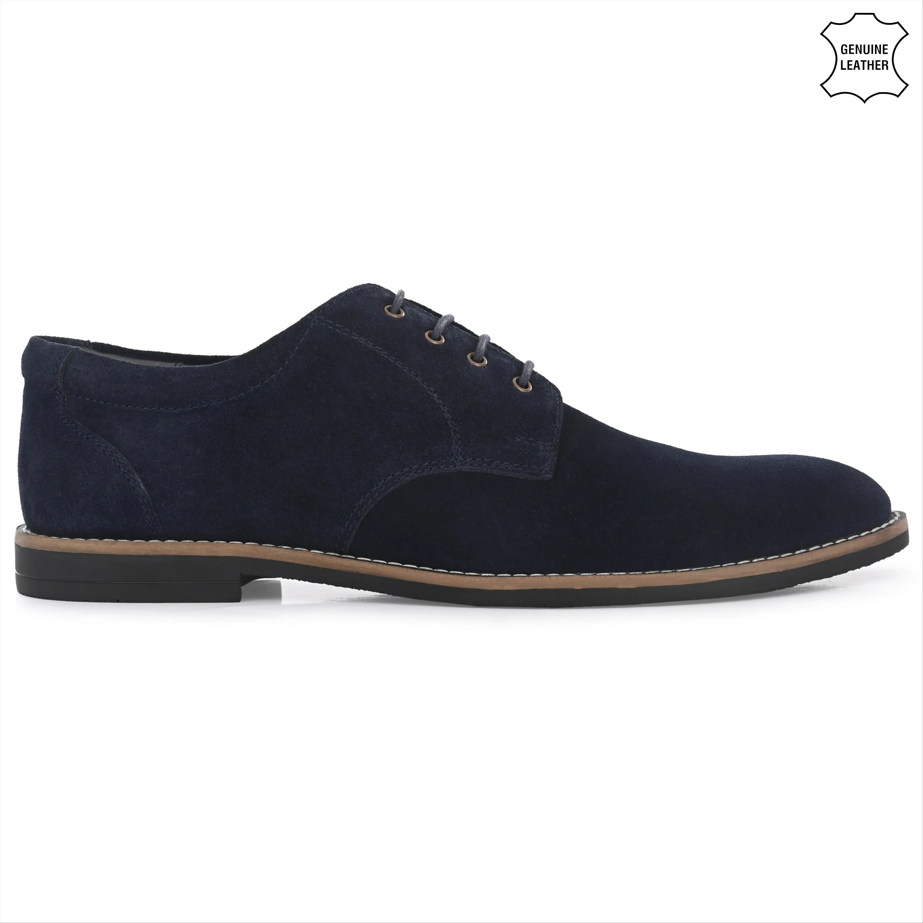 Elite Suede Leather Derby Lace Ups