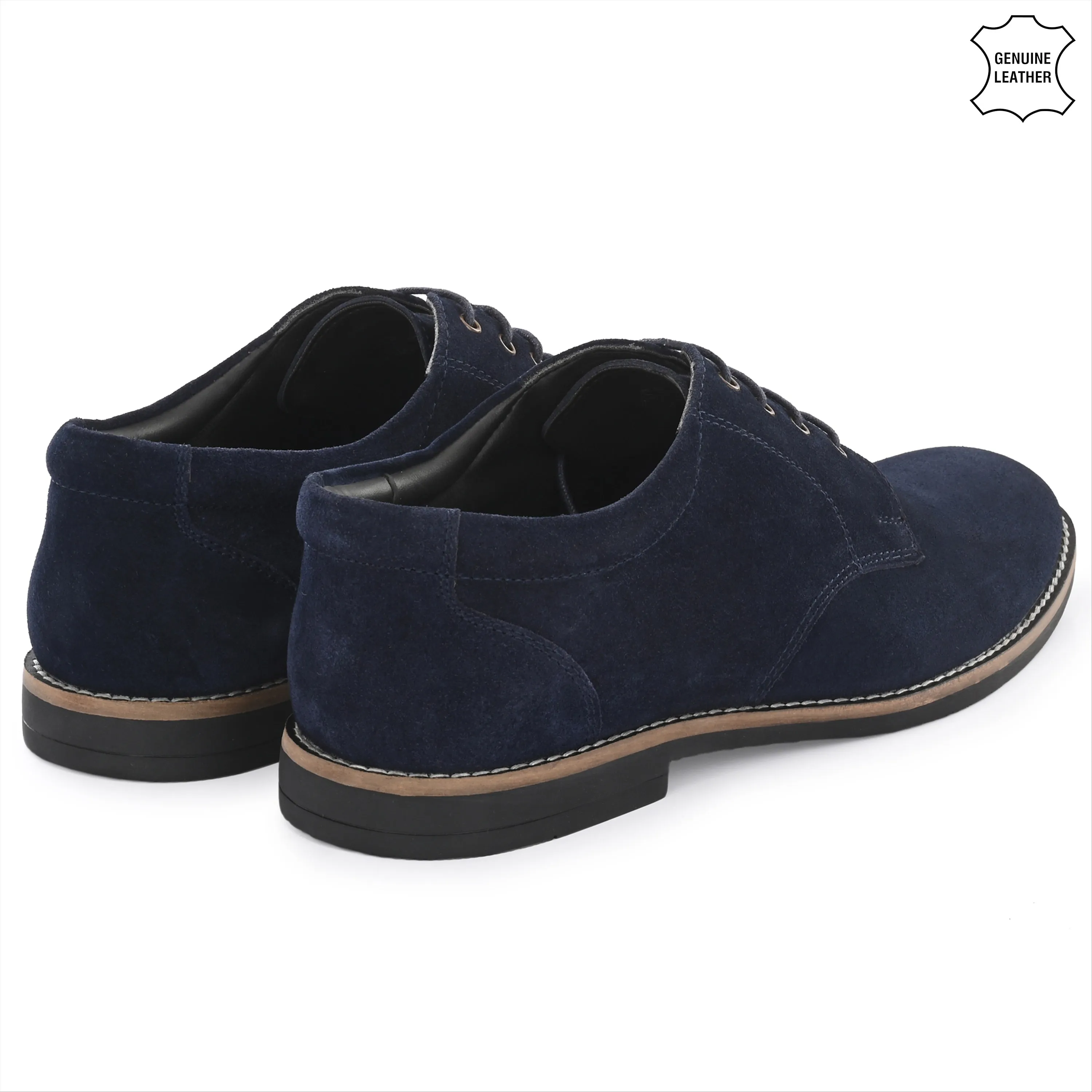 Elite Suede Leather Derby Lace Ups
