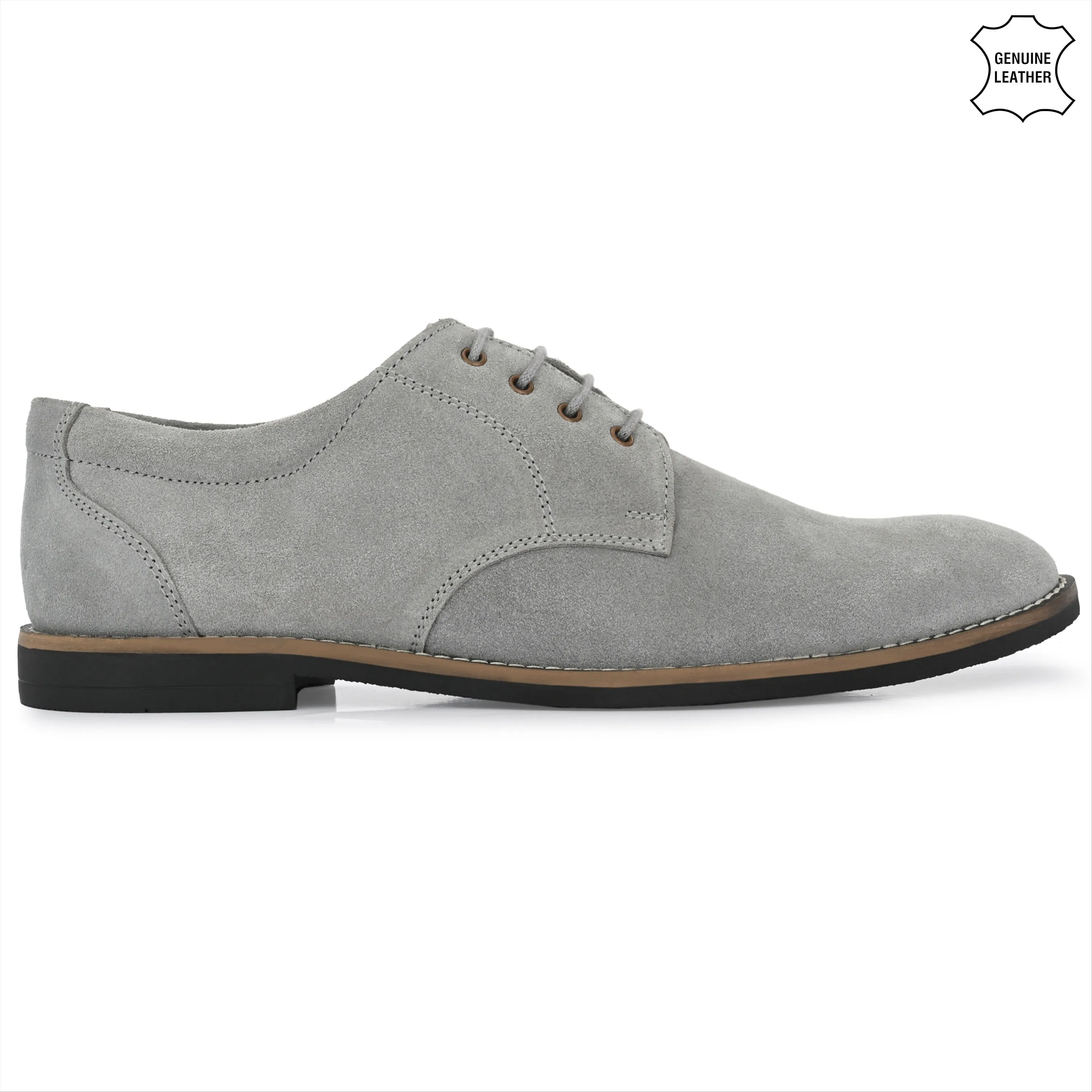 Elite Suede Leather Derby Lace Ups