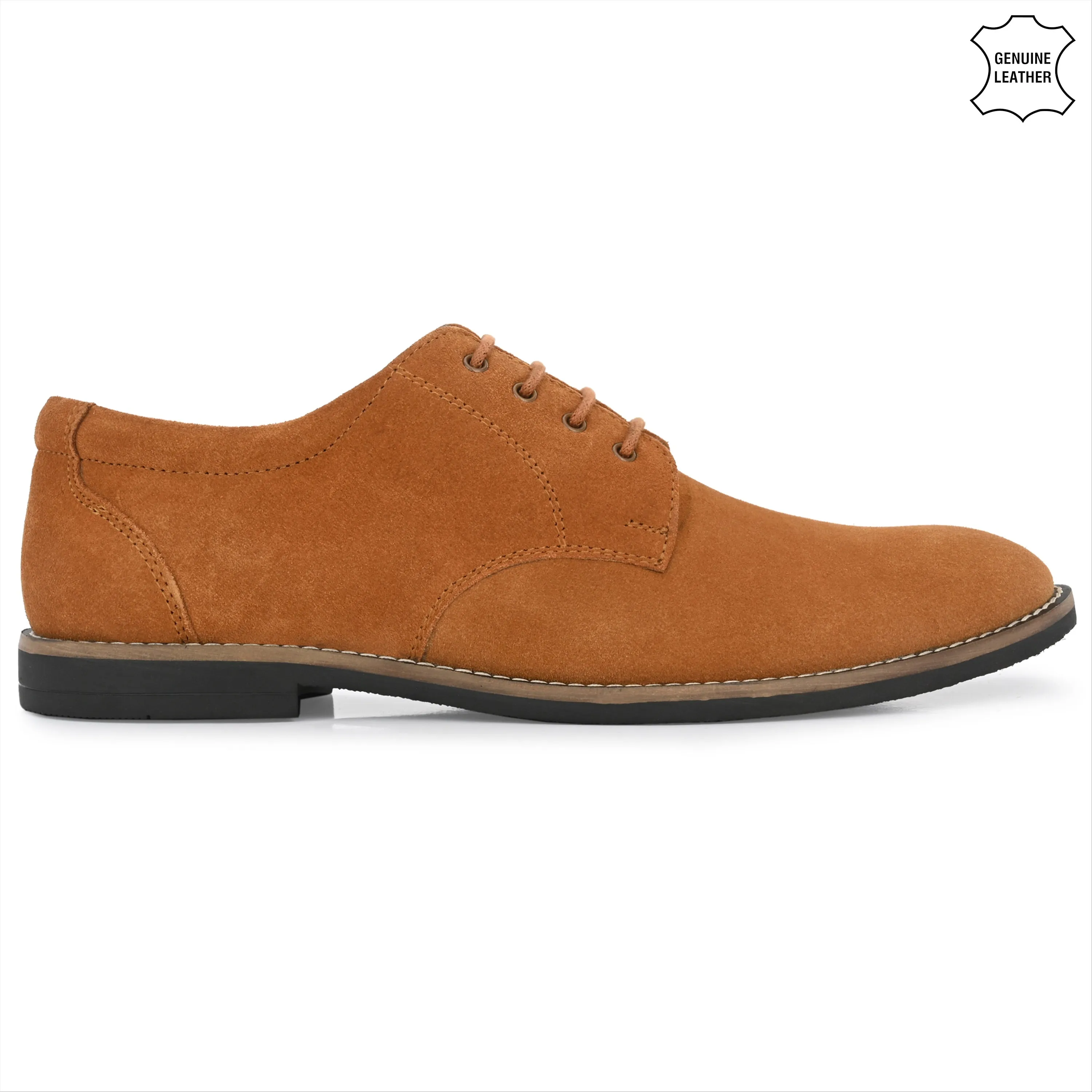 Elite Suede Leather Derby Lace Ups