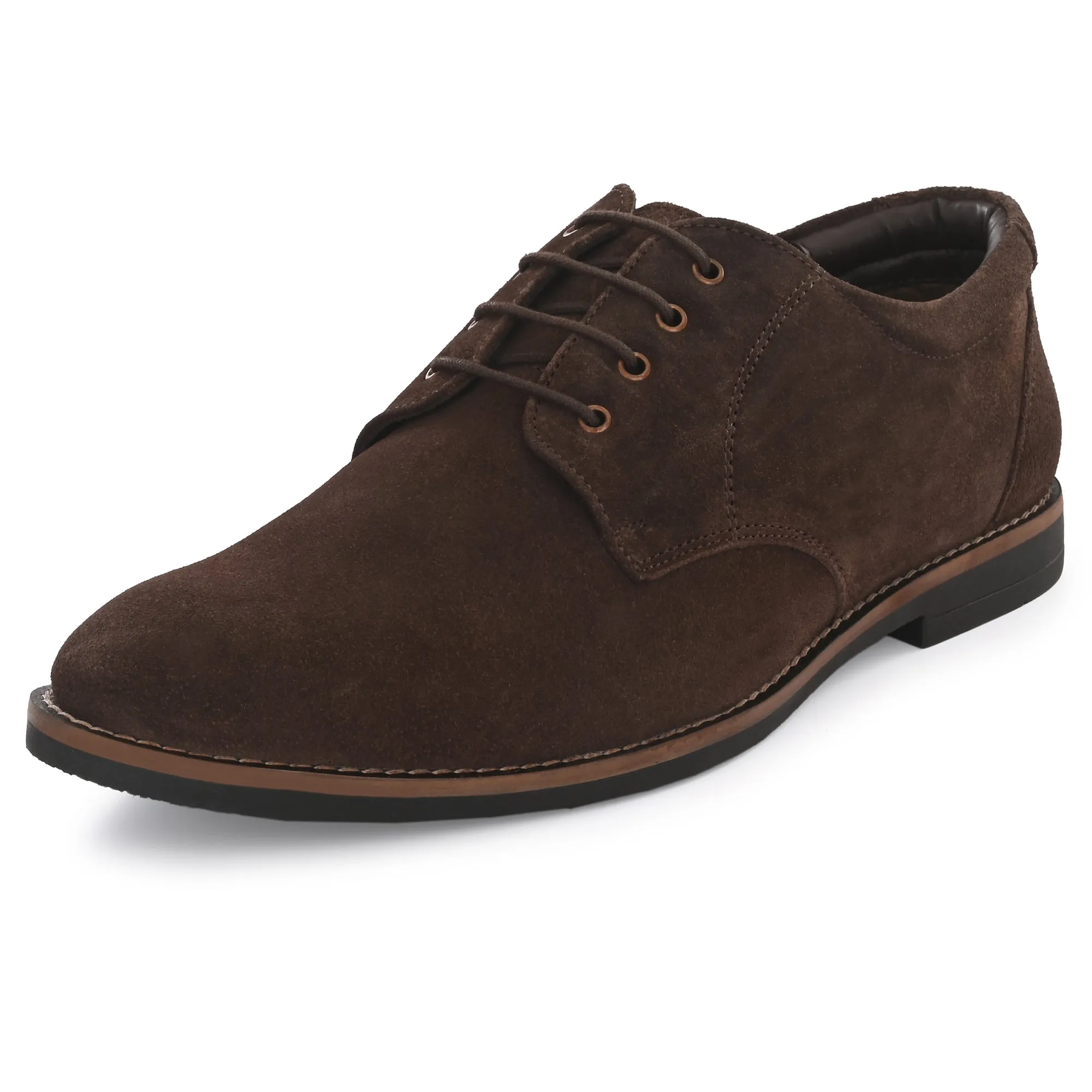 Elite Suede Leather Derby Lace Ups