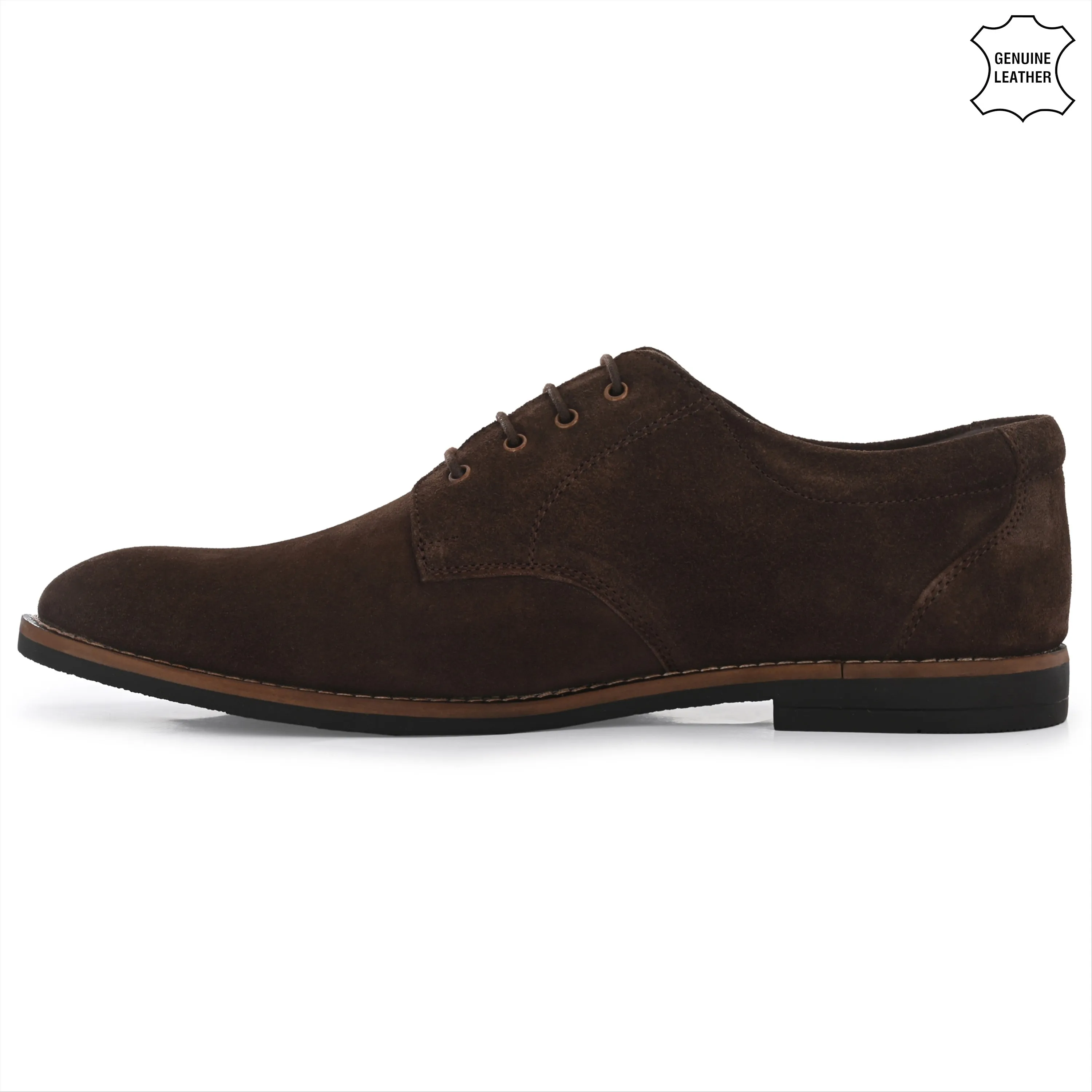 Elite Suede Leather Derby Lace Ups