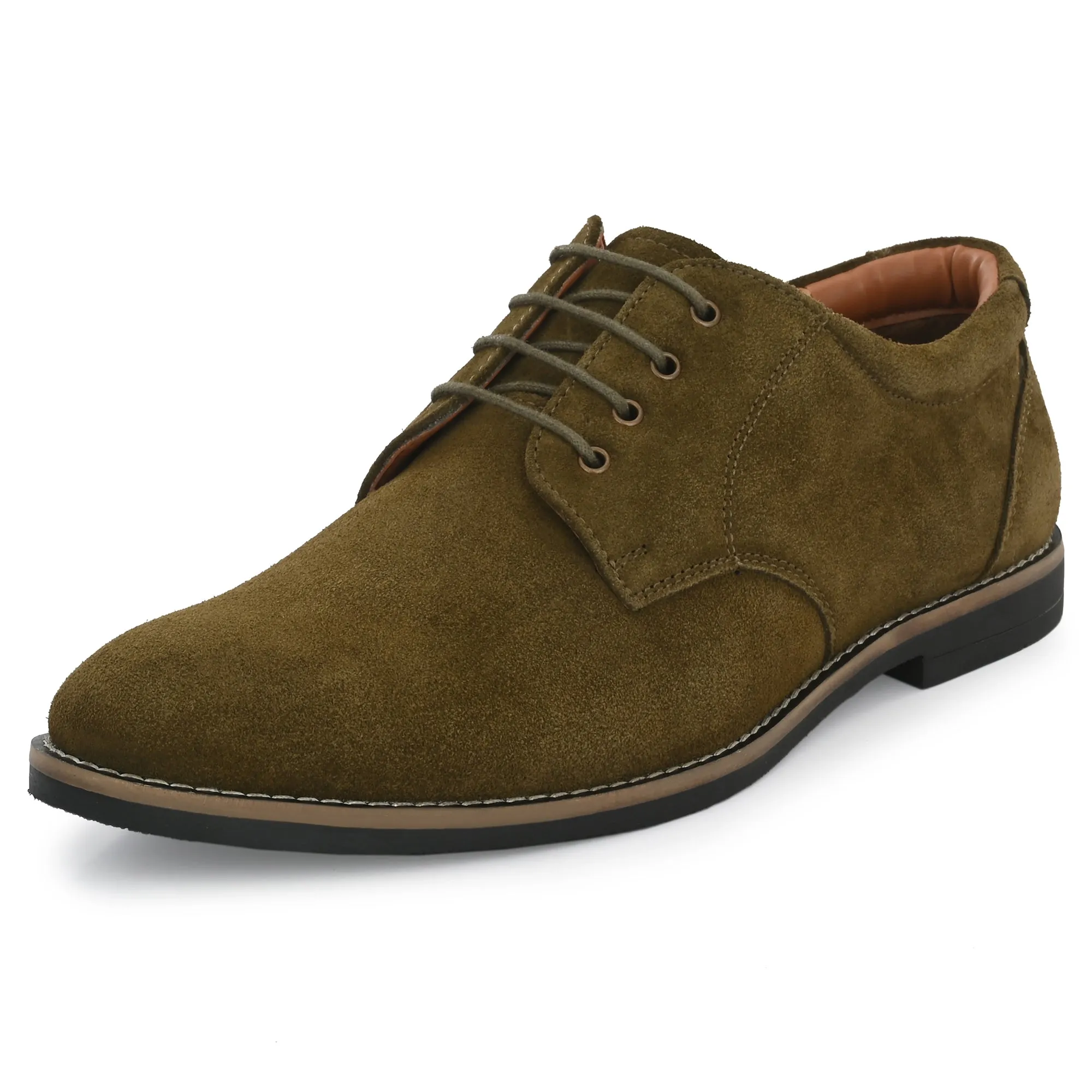 Elite Suede Leather Derby Lace Ups