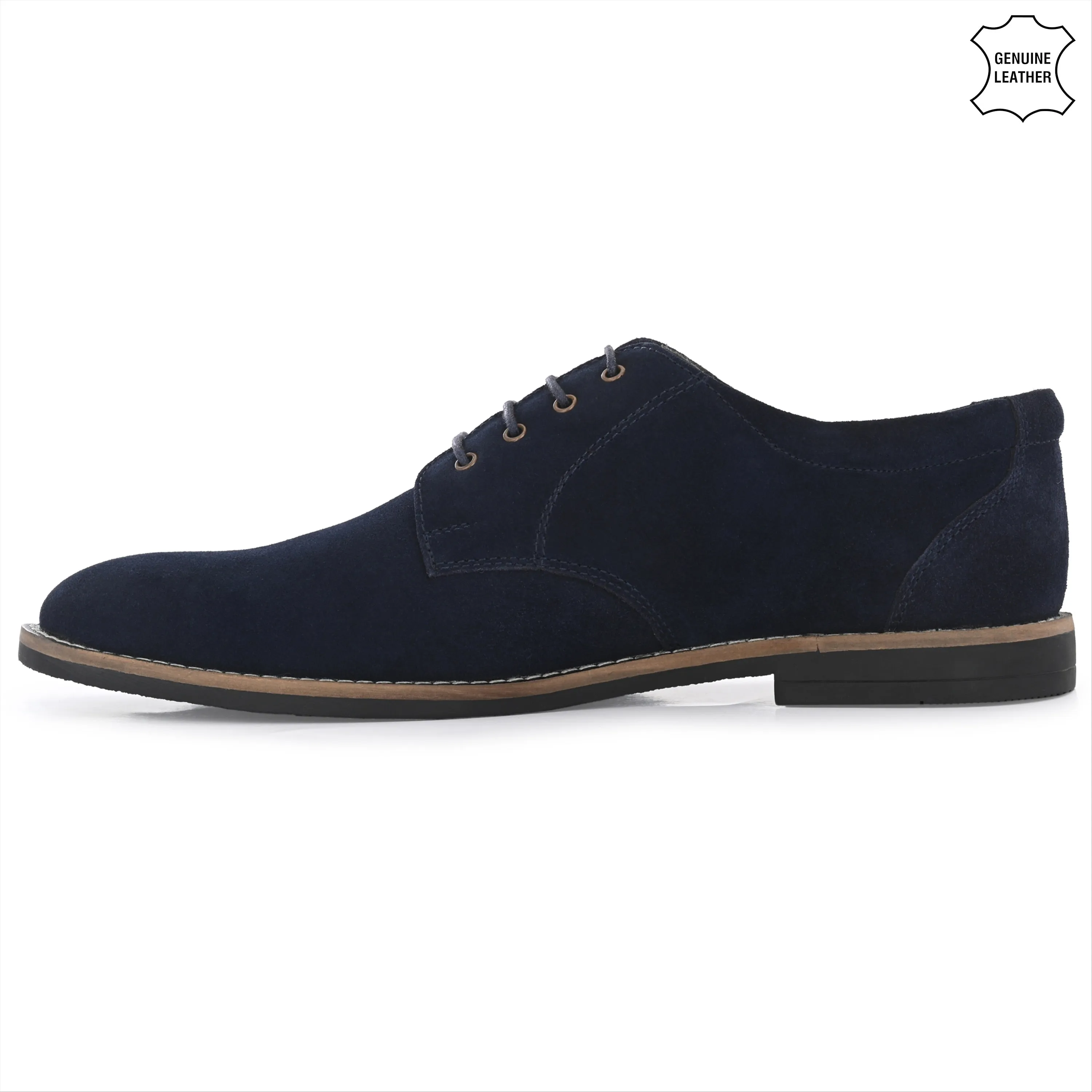 Elite Suede Leather Derby Lace Ups