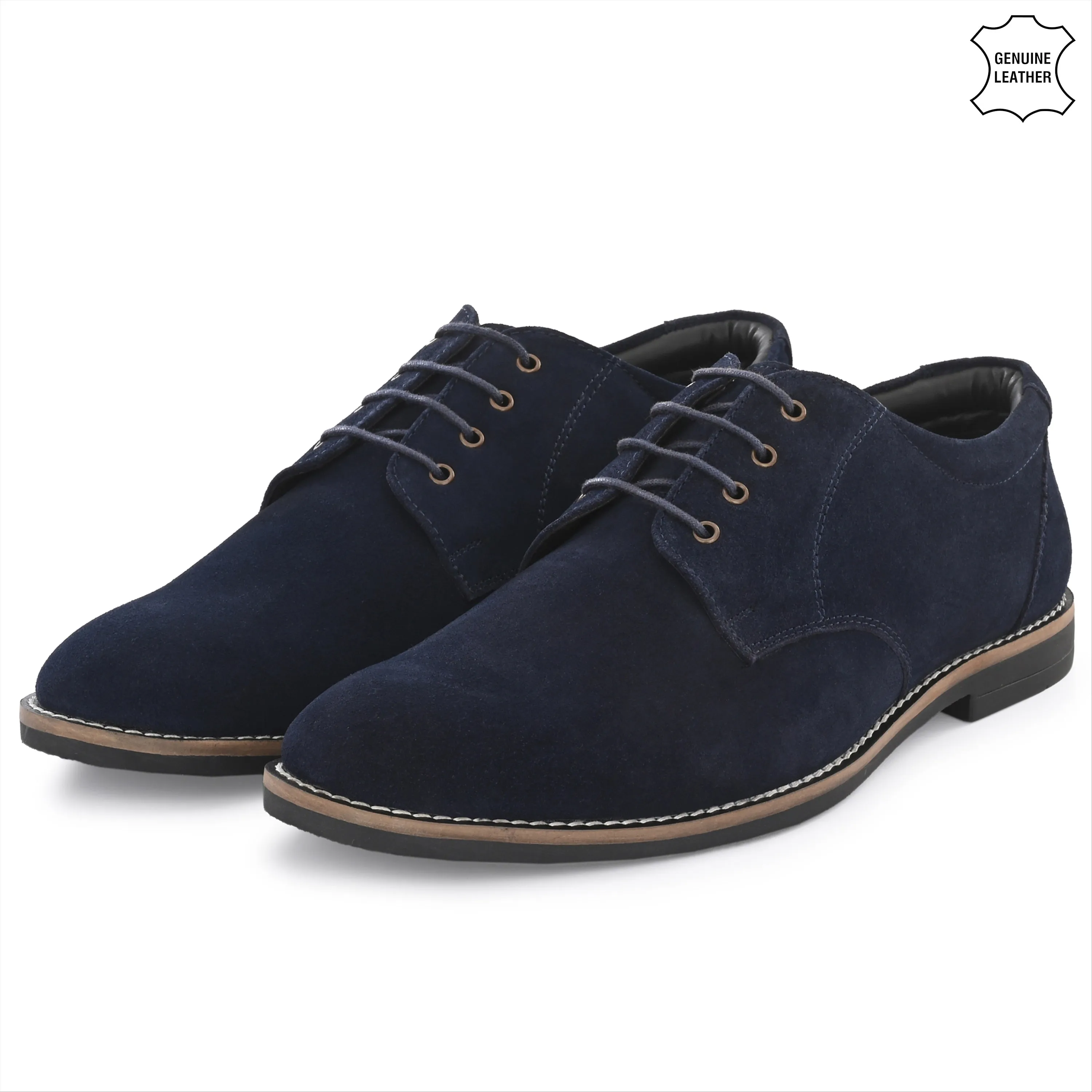 Elite Suede Leather Derby Lace Ups