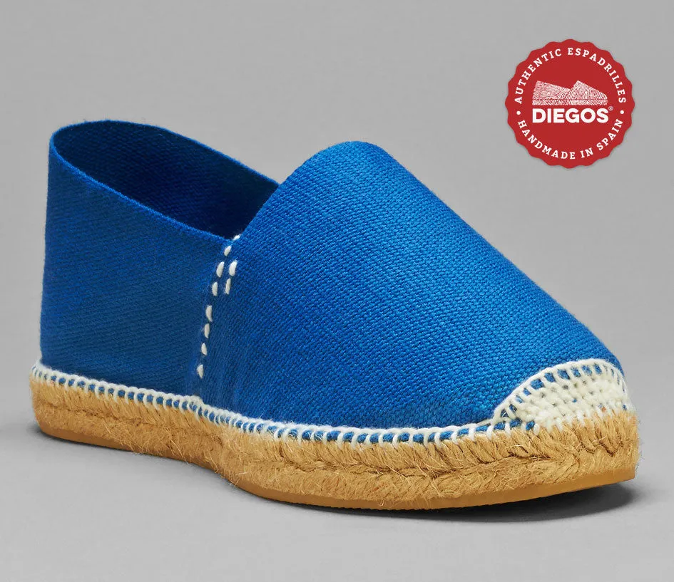 French blue espadrilles