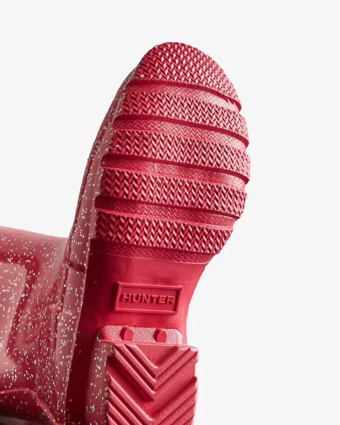 Hunter Big Kids Giant Glitter Wellington Boots