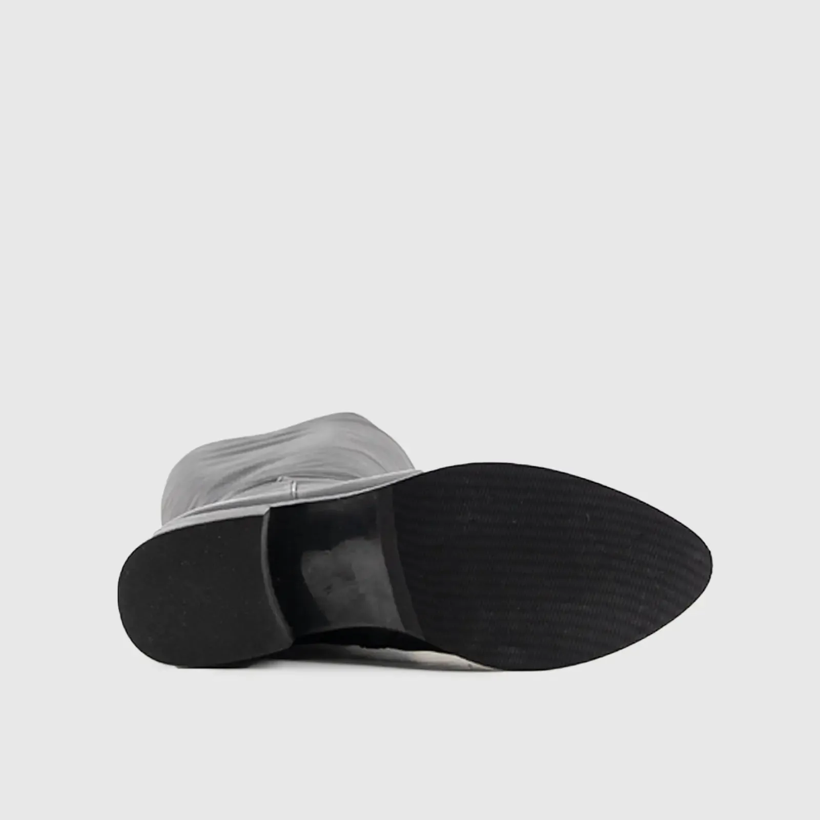 Leather Boots Black 9713