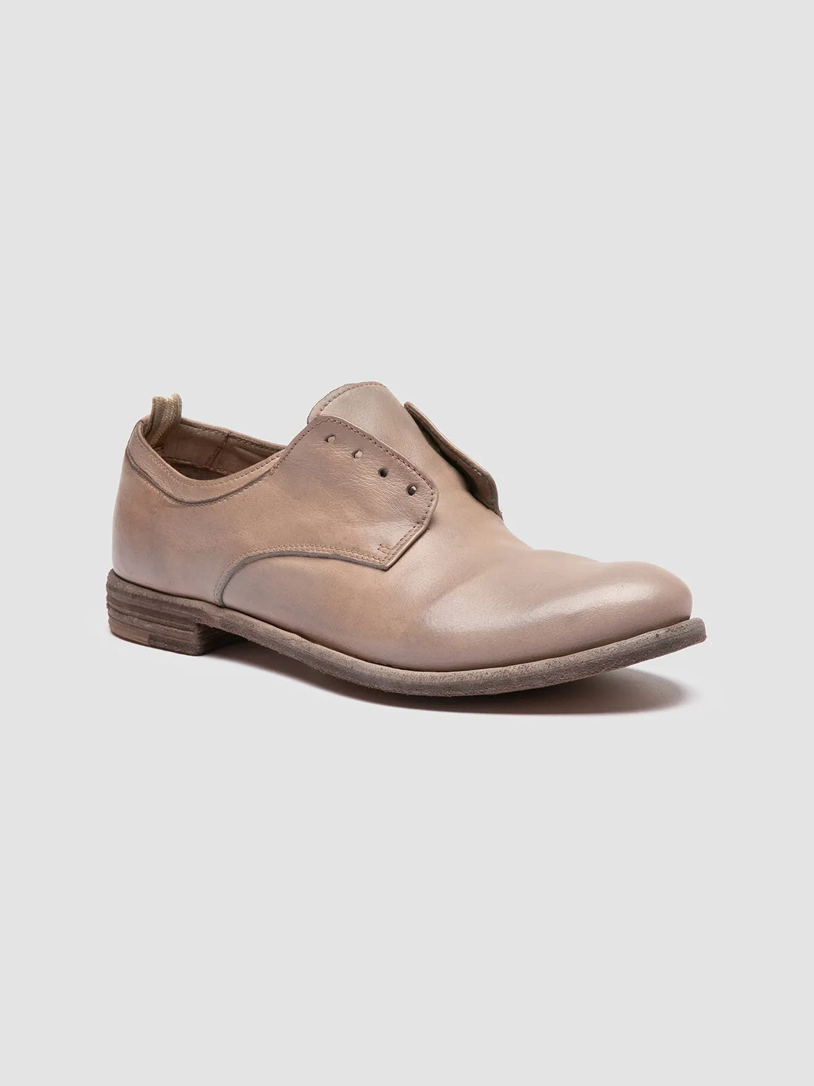 LEXIKON 501 - TaupeLeather derby Shoes
