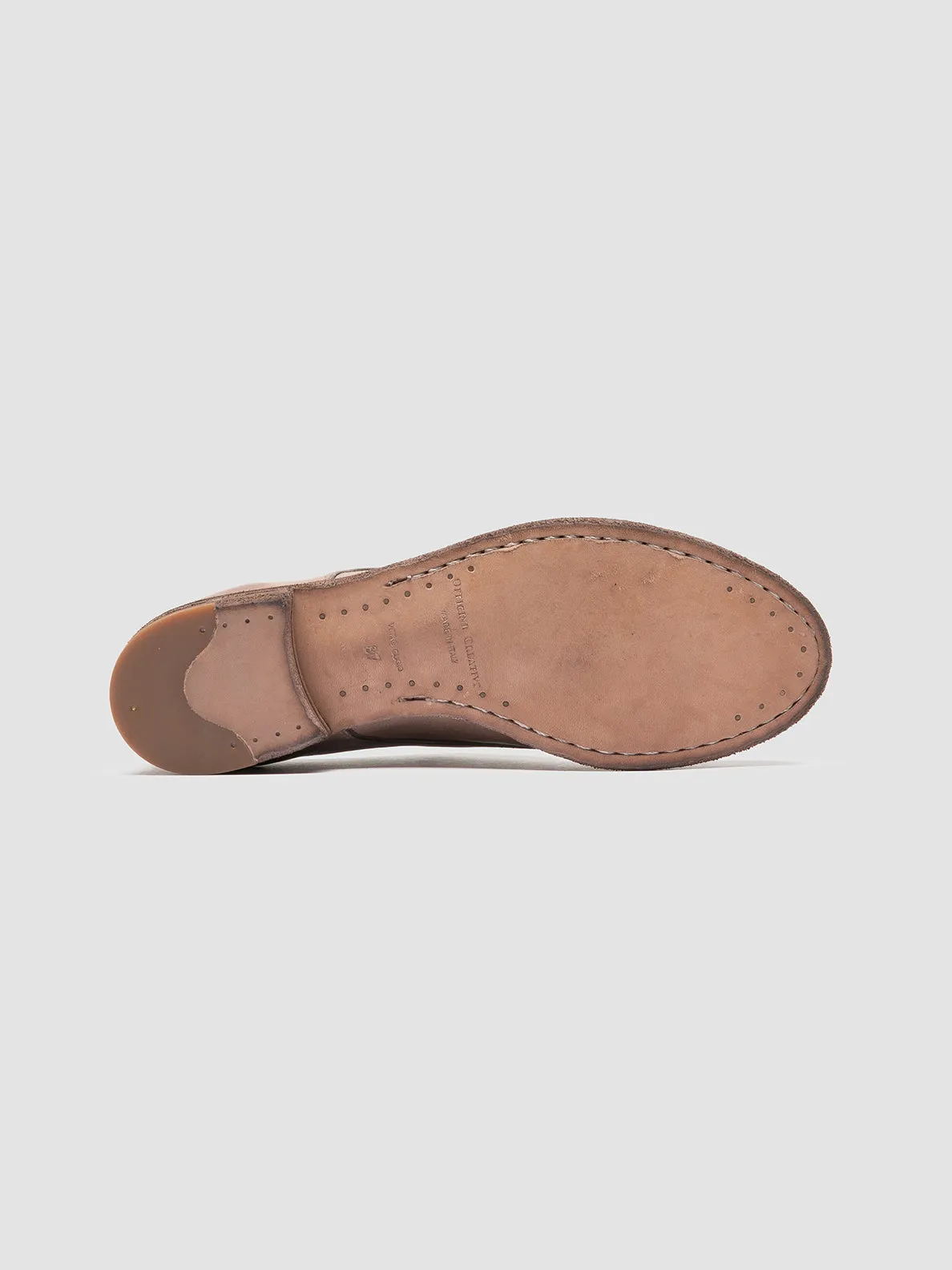 LEXIKON 501 - TaupeLeather derby Shoes