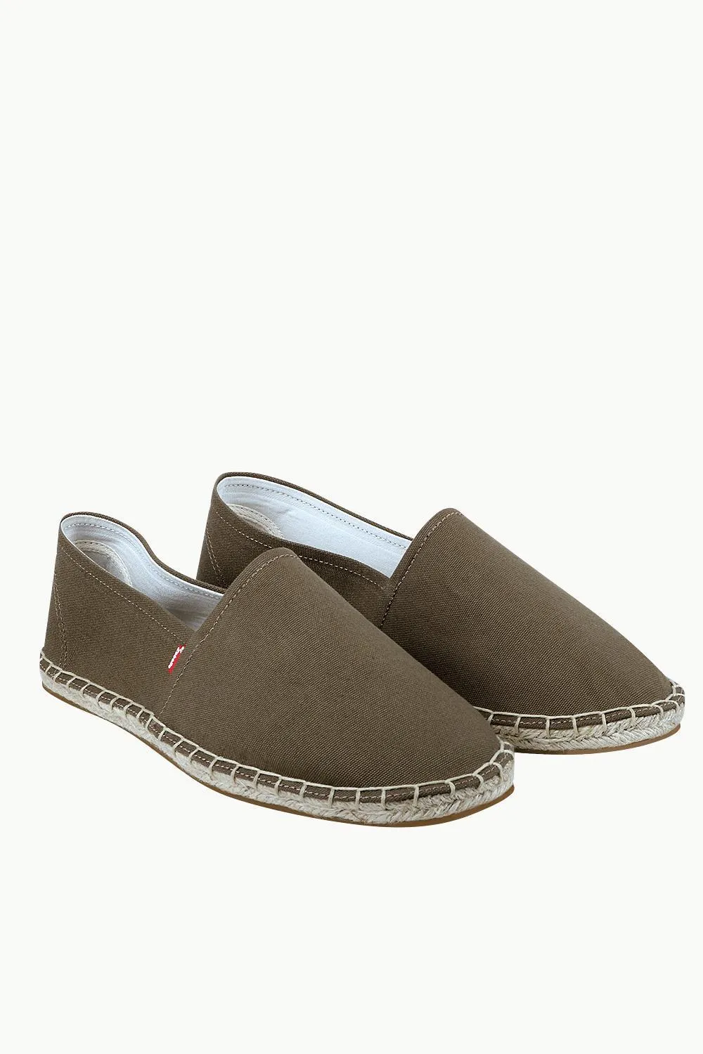 Men's Brown Canvas Basque Espadrilles