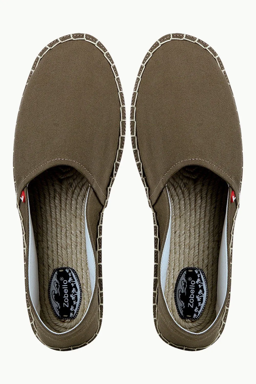 Men's Brown Canvas Basque Espadrilles