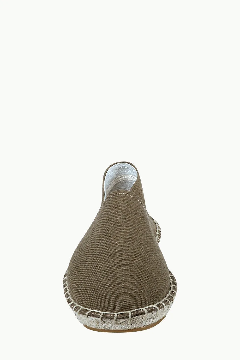 Men's Brown Canvas Basque Espadrilles