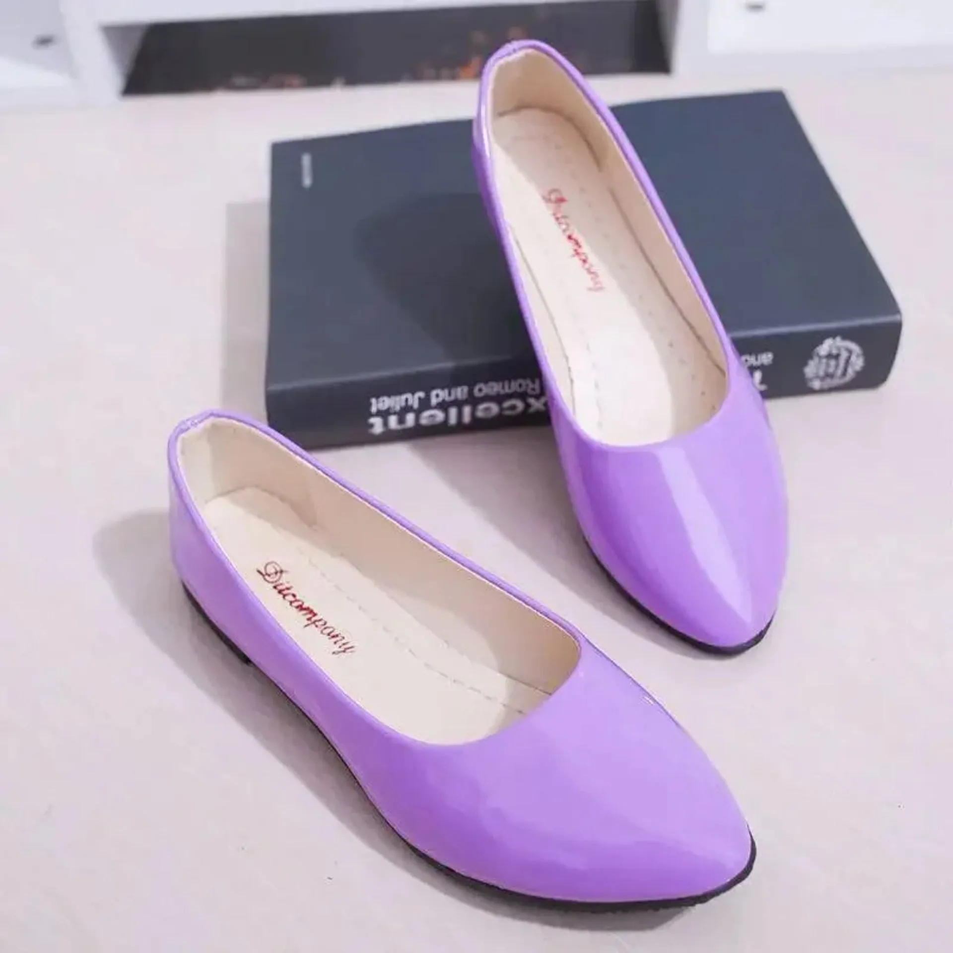Merendy Dotorea Candy Colors Ballet Flat