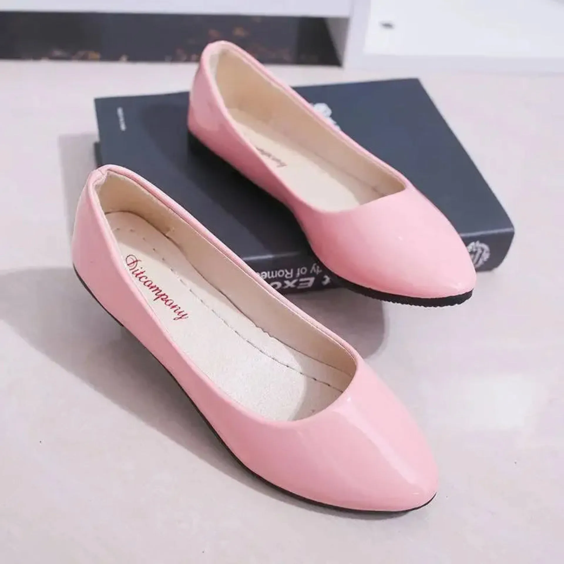 Merendy Dotorea Candy Colors Ballet Flat