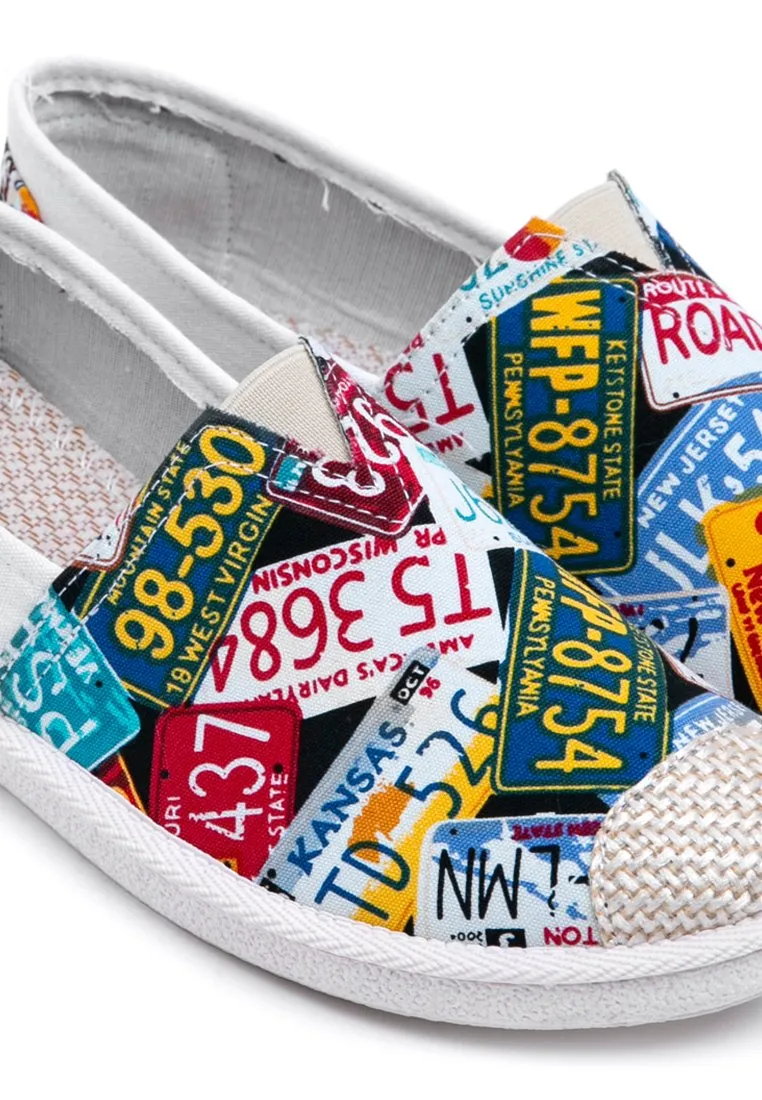 Multicolor Slip-on Shoes