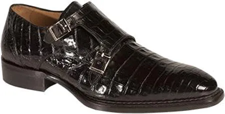 'prague' Double Monkstrap By Mezlan