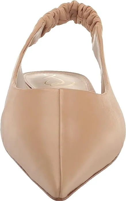Sam Edelman Whitney Macadamia Slip On Slingback Strap Pointed Toe Dress Flats