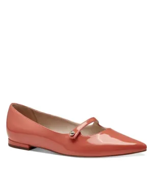 Tamaris Womens Orange Ballerina Flat Shoes - 1-22101-42