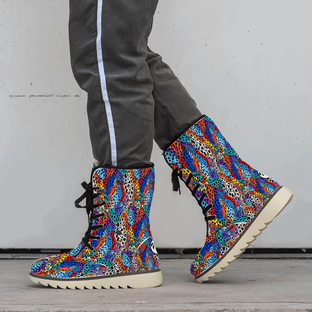 Treadz UniSex Winter Boots - Wild Cheetah