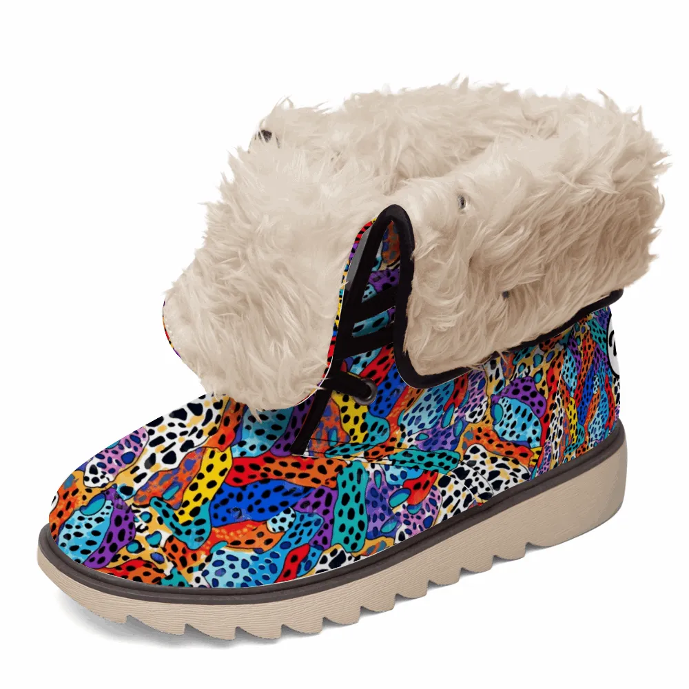 Treadz UniSex Winter Boots - Wild Cheetah