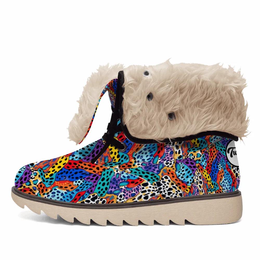 Treadz UniSex Winter Boots - Wild Cheetah