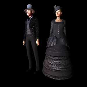 UMA Victorian Lady & Gent