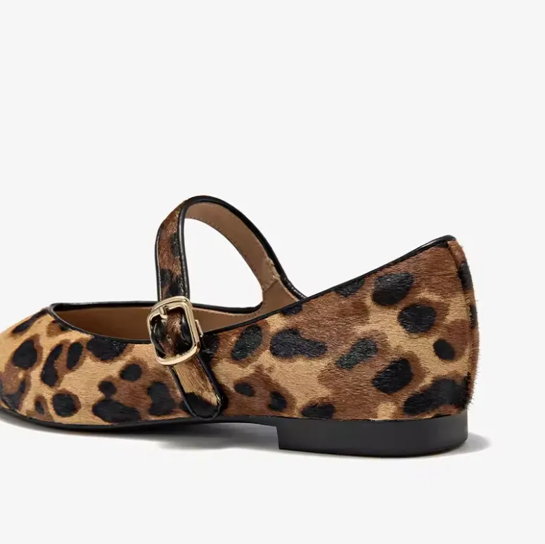 USS Shoes Elif Women's Buckle Strap Dress Flat Shoes